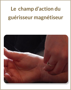 Le  champ d’action du guérisseur magnétiseur