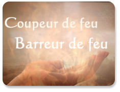 le barreur de feu soulage les brulures
