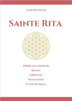 Voici le livre prières de guérisseur à sainte rita