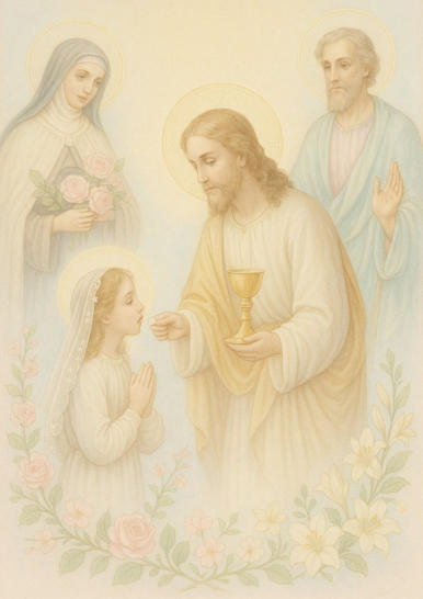 Quels Saints prier pour demander la guérison de la sclérose en plaques ? jolie image pieuse