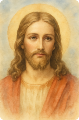 belle image pieuse de Jésus-Christ